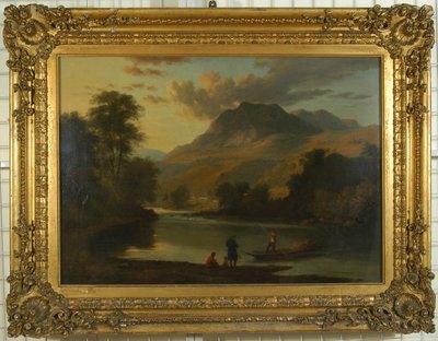 Loughrigg and the River Brathay by Ramsay Richard Reinagle